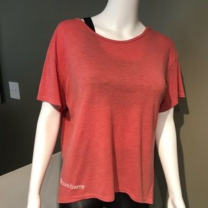 Pure Barre Open back shirt small